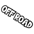 Naklejka 4X4 | OFF ROAD